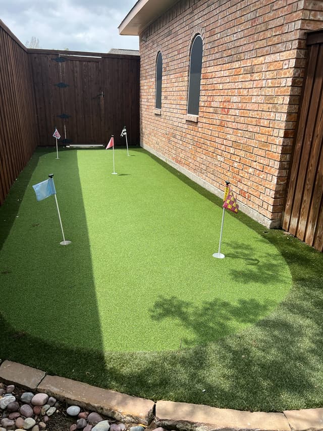 Synthetic Turf Tee Lines